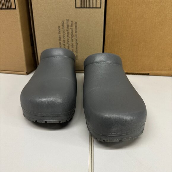 Dansko Gray Slip-On Clog Loafers main image 9